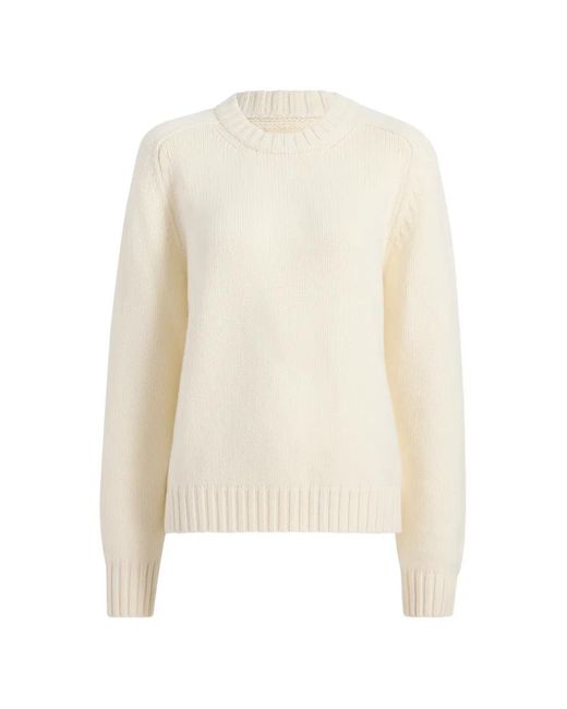 Khaite White Mae Pullover