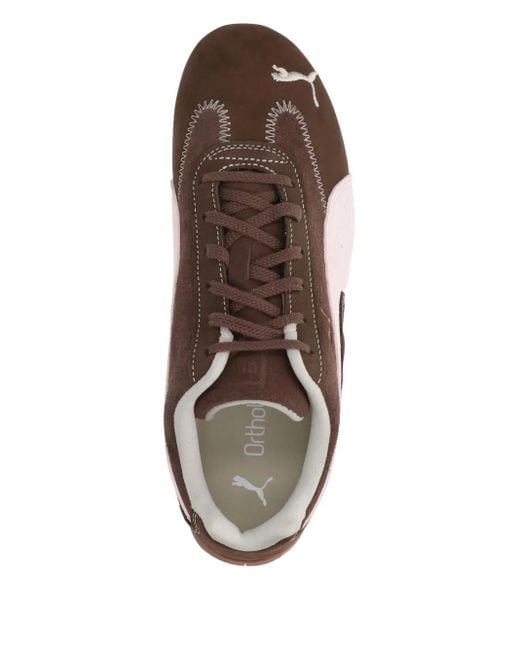 PUMA Brown Speedcat Wine Club Sneakers