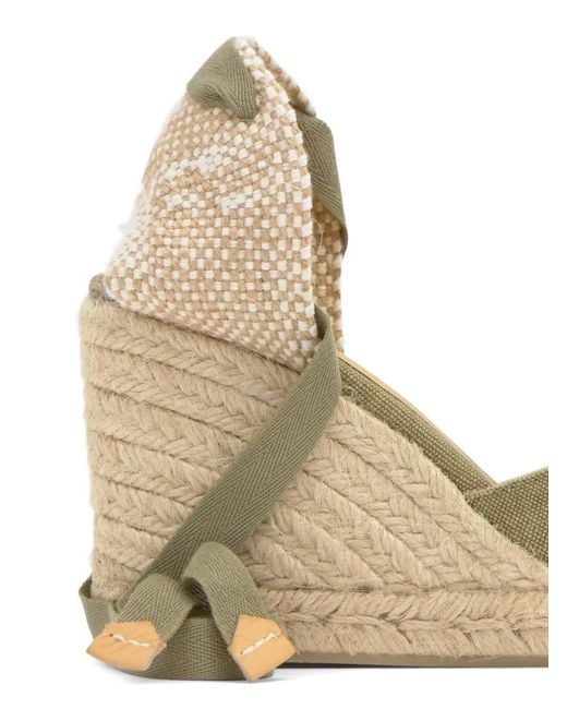 Castaner Metallic Espadrilles Chiara