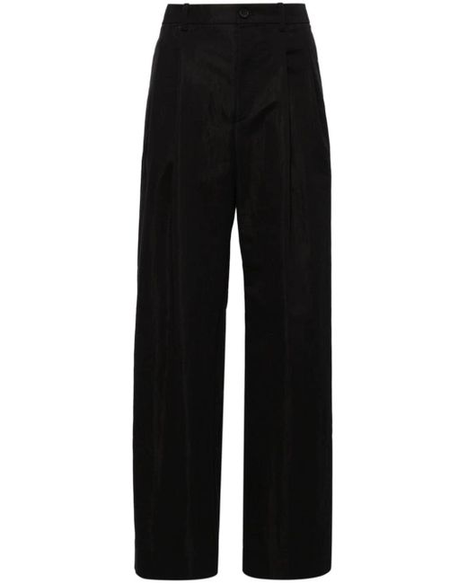 Wardrobe NYC Black Wide-leg Chino Trousers