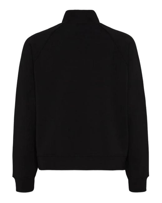 DSquared² Black Zip-Up Sweatshirt for men
