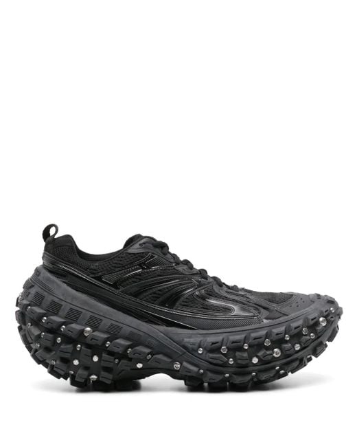 BALENCIAGA Bouncer スニーカー 60mm 厚底 シンプル ロゴ VIP価格！関税送料込】BALENCIAGA BOUNCER スニーカー