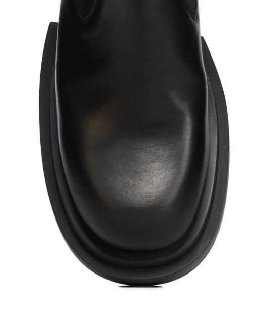 Rick Owens Beatle Bogun 75mm チェルシーブーツ Black