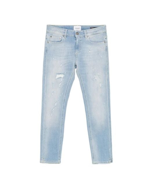 Dondup Blue Belt-Loops Jeans