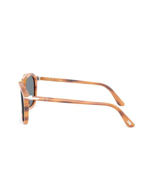 Persol Blue Square-Frame Sunglasses