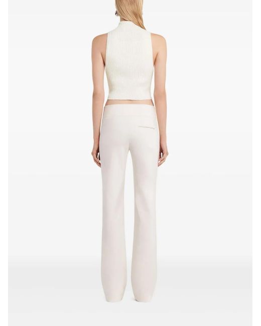 Courreges クロップド タンクトップ White
