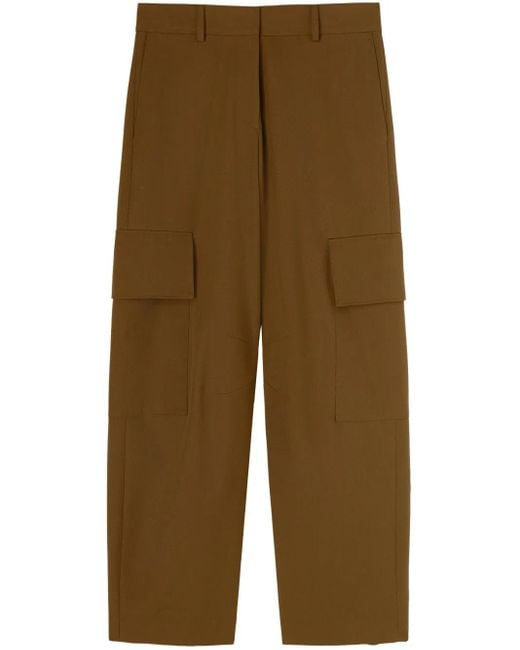Palm Angels Natural Trousers