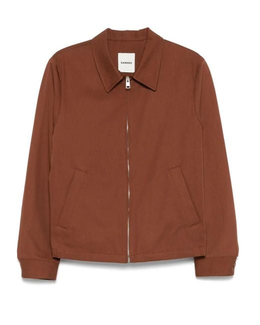 Giacca Leggera di Sandro in Brown da Uomo
