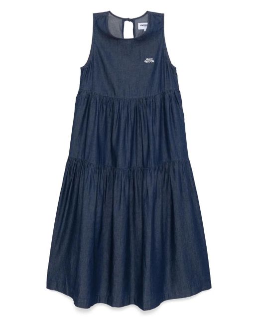 Chocoolate ロゴ ワンピース Blue