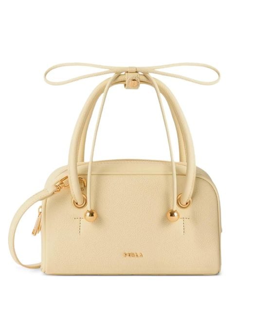 Furla Natural Sac Cabas Dome En Cuir