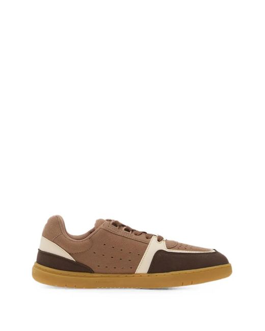 Barebarics Brown Wave 2.0 Perforated Panelled Sneakers