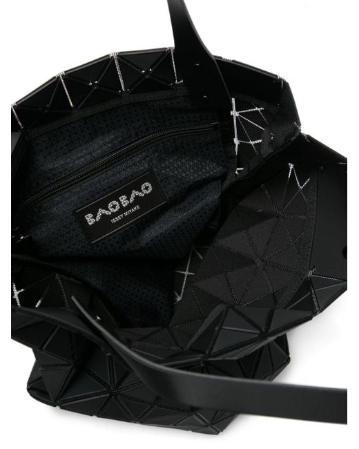 Bolso shopper Prism Plus con motivo geométrico Bao Bao Issey Miyake de color Black
