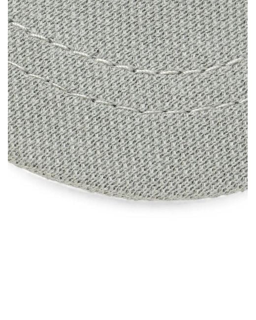 Fred Perry Gray Laurel Wreath Logo Cap for men