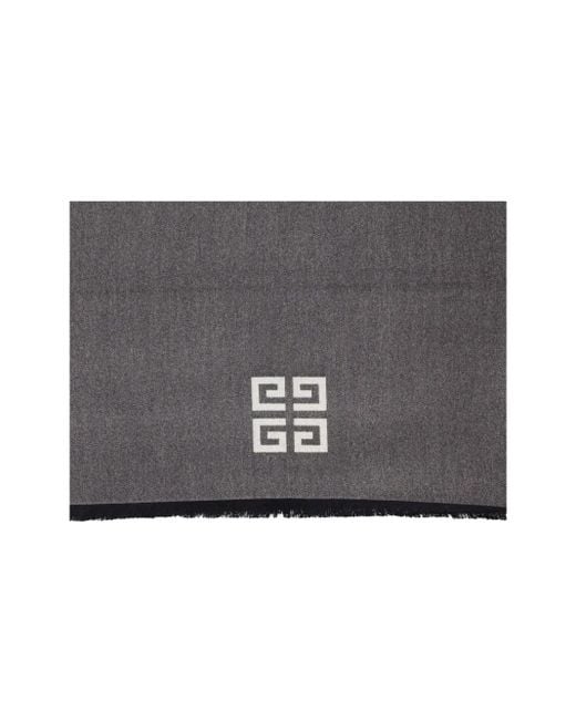 Givenchy Black Logo Scarf
