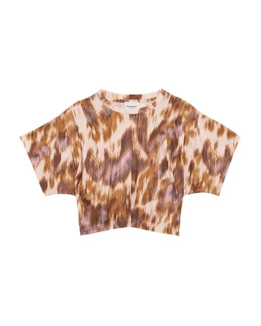 Isabel Marant Zilia Tシャツ Pink