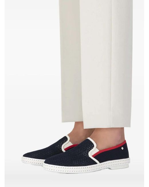 Riviera Blue Classic Match Loafers for men