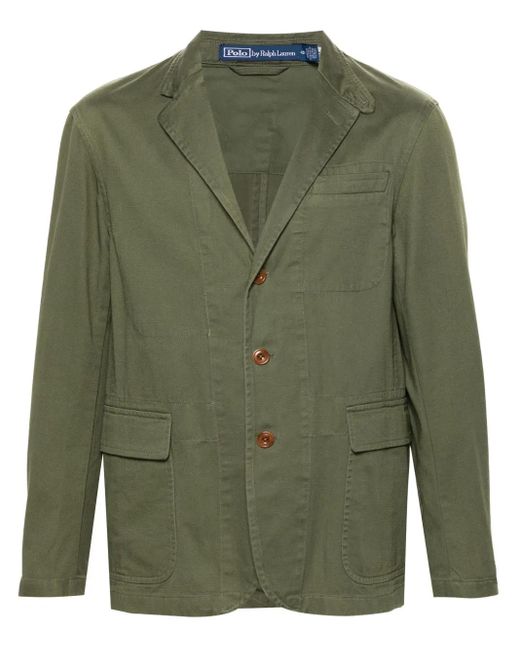 Polo Ralph Lauren Green Cotton Blazer for men