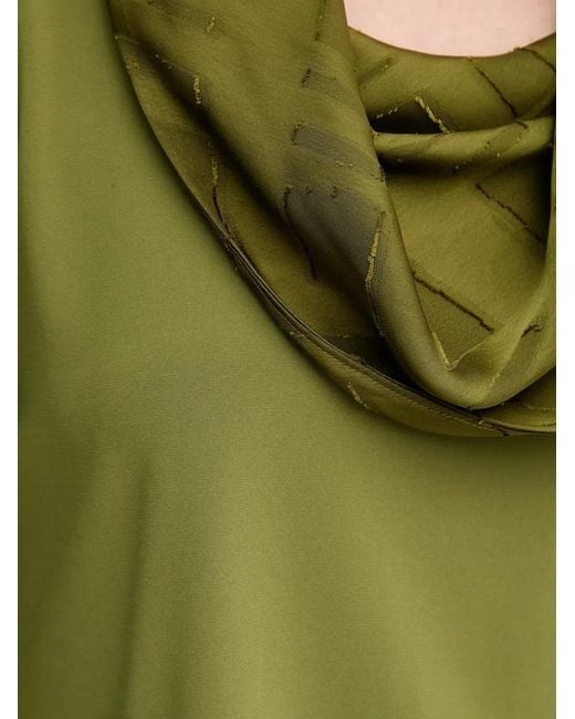 Joseph Ribkoff Green Textured-Detail Top