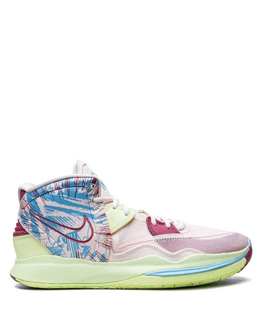 Nike Blue Kyrie 8 Infinity "1 World 1 People" Sneakers for men