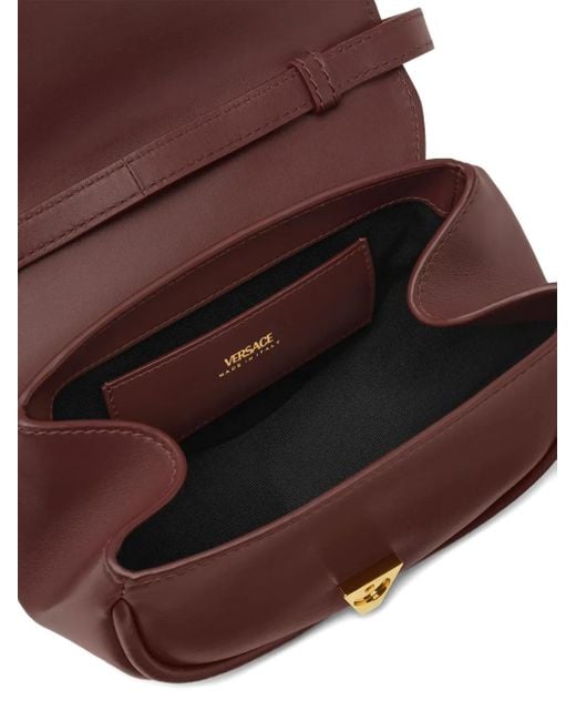 Borsa A Spalla Virtus Piccola di Versace in Brown