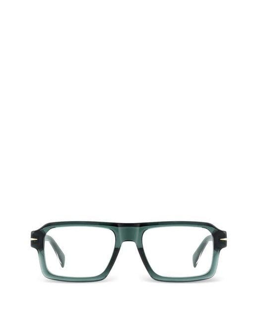 David Beckham Black Square-Frames Glasses