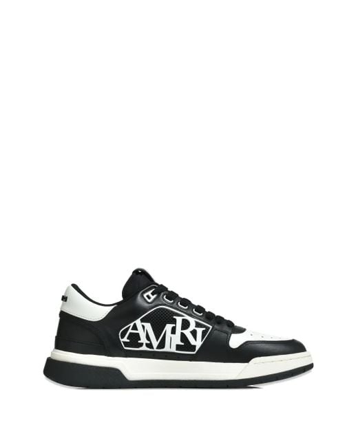 Amiri White Classic Low Logo Lace-Up Sneakers for men