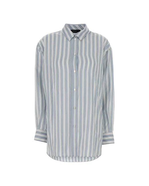 Gucci Gray Striped Shirt