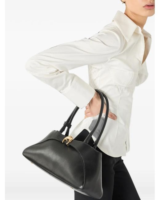 MARINE SERRE Natural Aurora Shoulder Bag