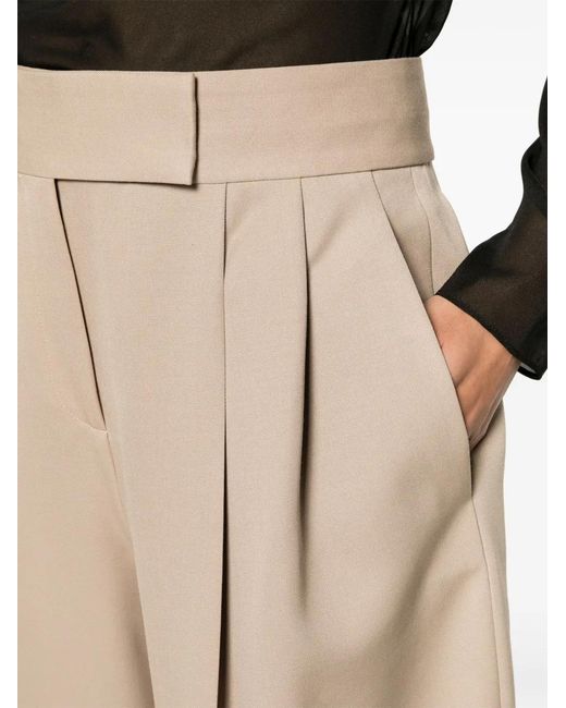 The Attico Natural Gary Virgin-wool Trousers