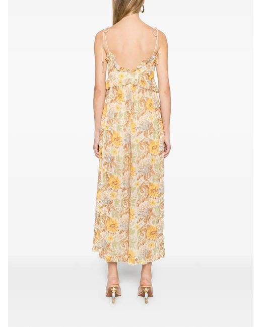 Zimmermann Metallic Daylight Playsuit