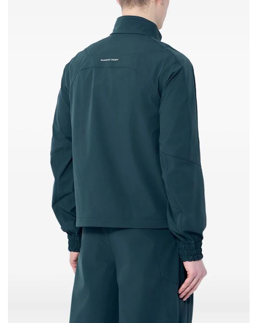 RUNNING ORDER Blue Tommy Track Jacket