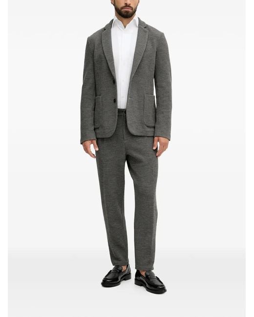 Mos Mosh Gray Baldo Blazer for men