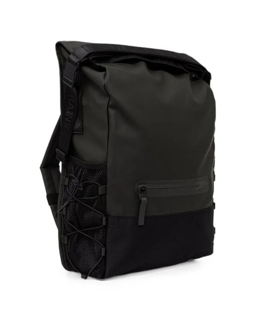 Rains Black Trail Mountaineer Backpack