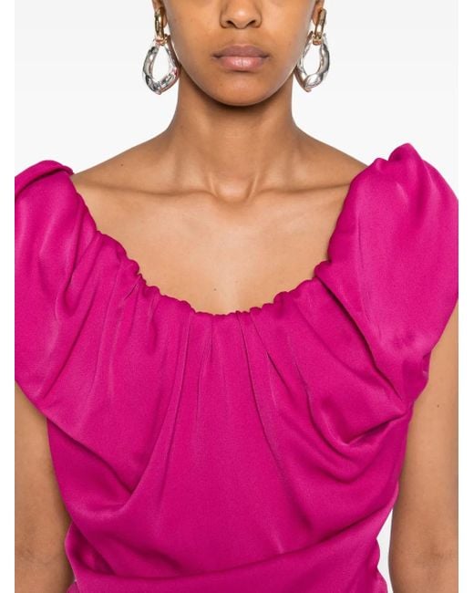 Vivienne Westwood Pink Ginnie Amber Kleid