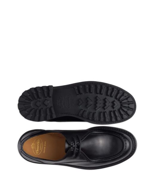 Church's Black Monteria Lace-Up Leather Derby Shoes for men