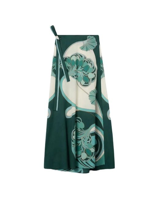 LaDoubleJ Green Jupe Sarong