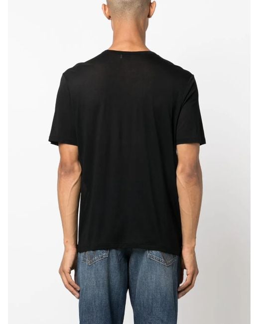 Camiseta de Saint Laurent de hombre de color Black