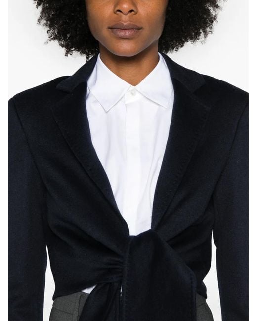 Max Mara Blue Wool Jacket