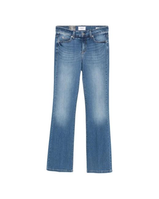 Cambio Blue Paris Flared Jeans