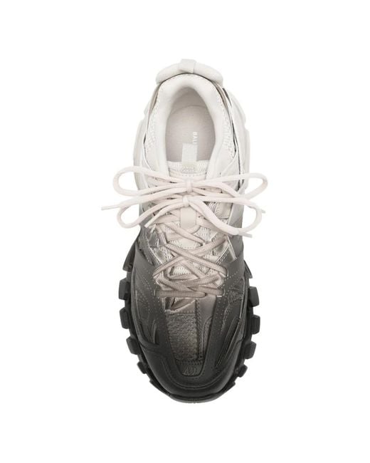 Balenciaga White Baskets Track À Effet Dégradé for men
