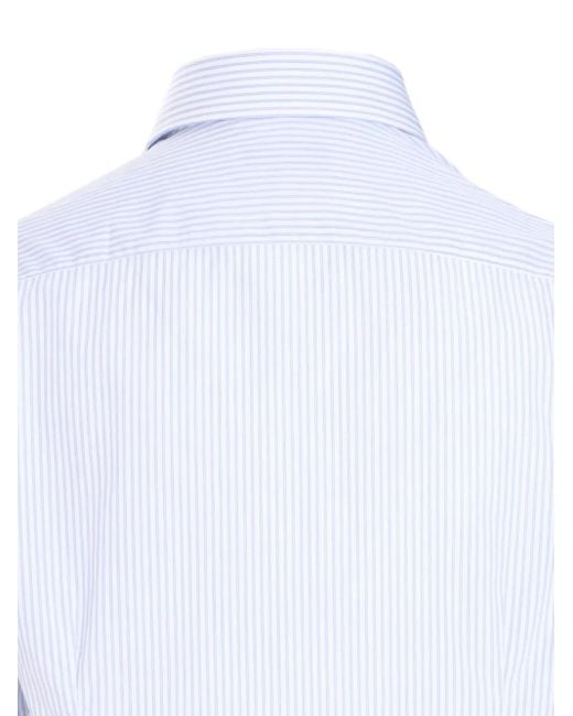 Tombolini White Striped Shirt for men