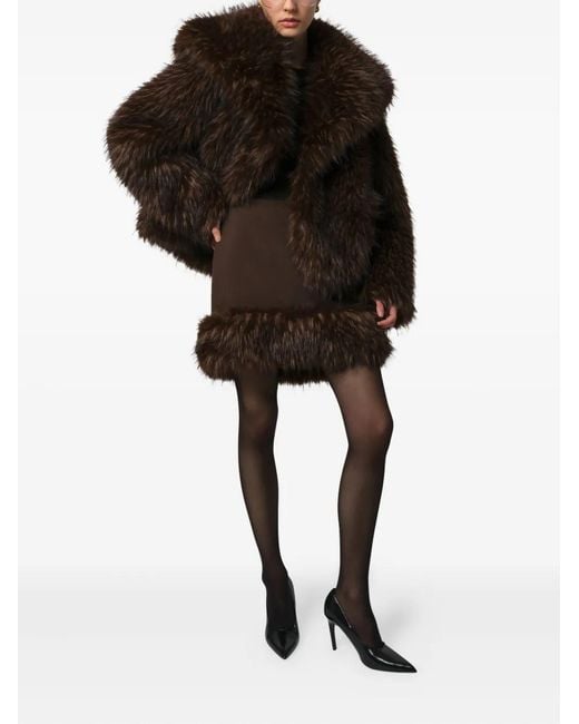 Apparis Brown Meadow Mini Skirt