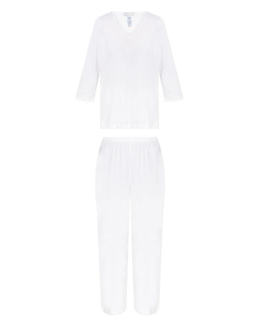 Hanro Anouk パジャマ White