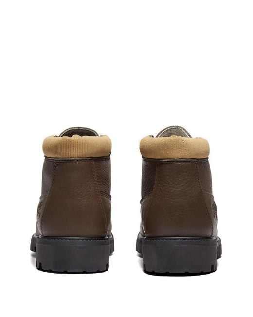 Timberland Brown Lace-Up Boots for men