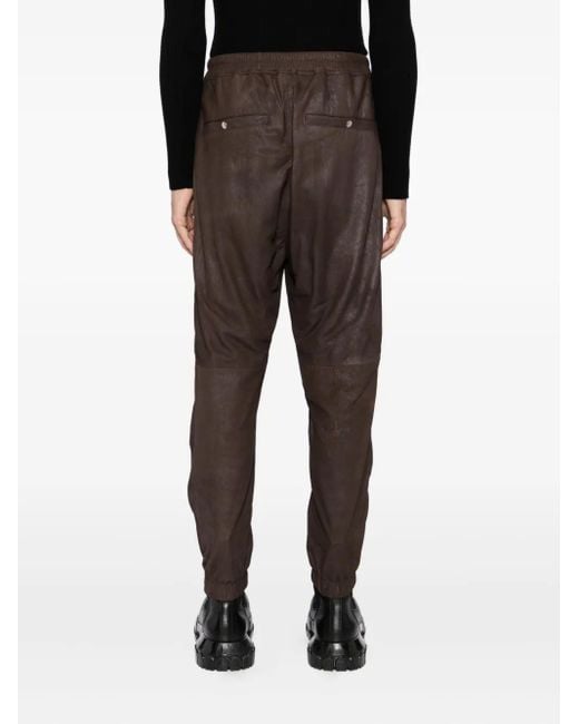 Rick Owens Gray Tecuatl Trousers for men