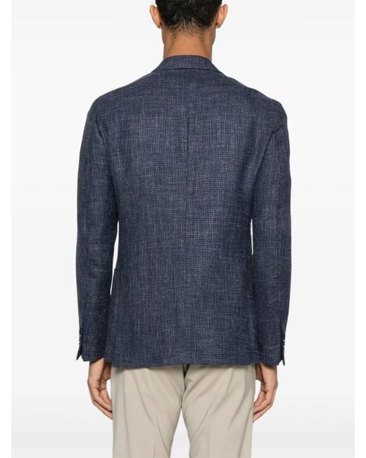 メンズ Lardini シングルジャケット Blue