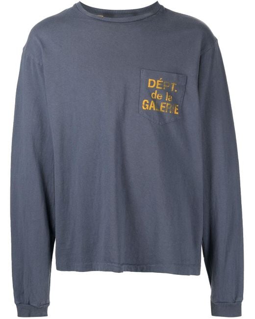 GALLERY DEPT. Cotton Dept De La Galerie Longsleeve Top in Blue for Men Lyst Canada