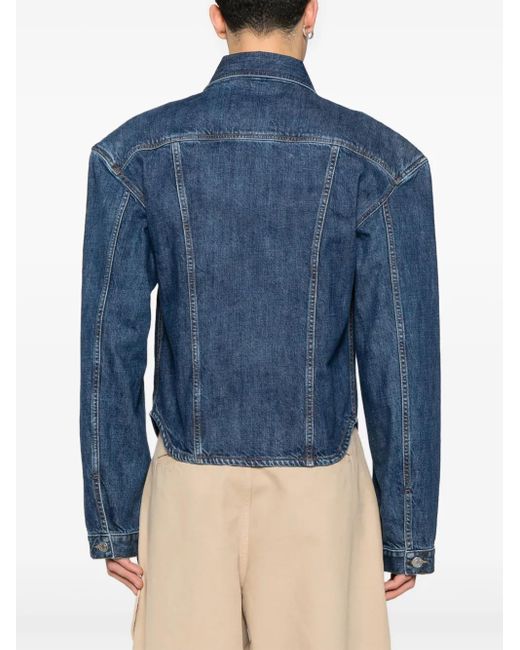 Martine Rose Blue Denim Jacket for men
