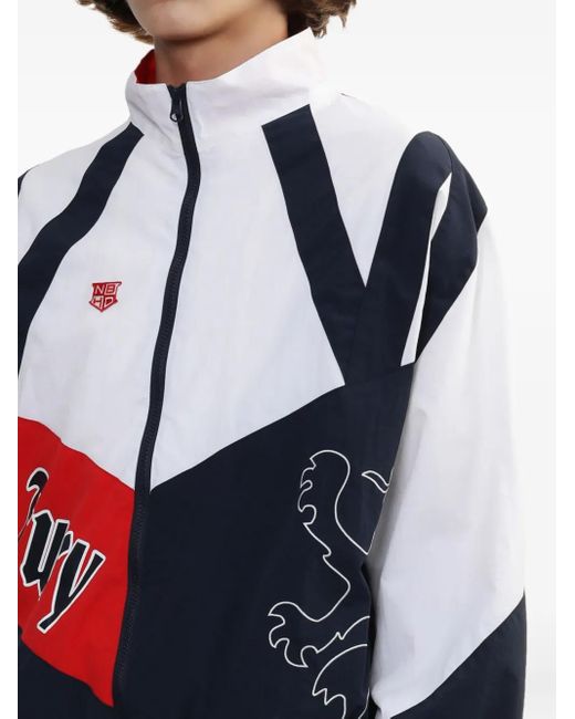 Neighborhood Jack Met Colourblocking in het Blue voor heren