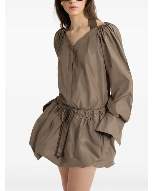 Patou Green Wrap Blouse